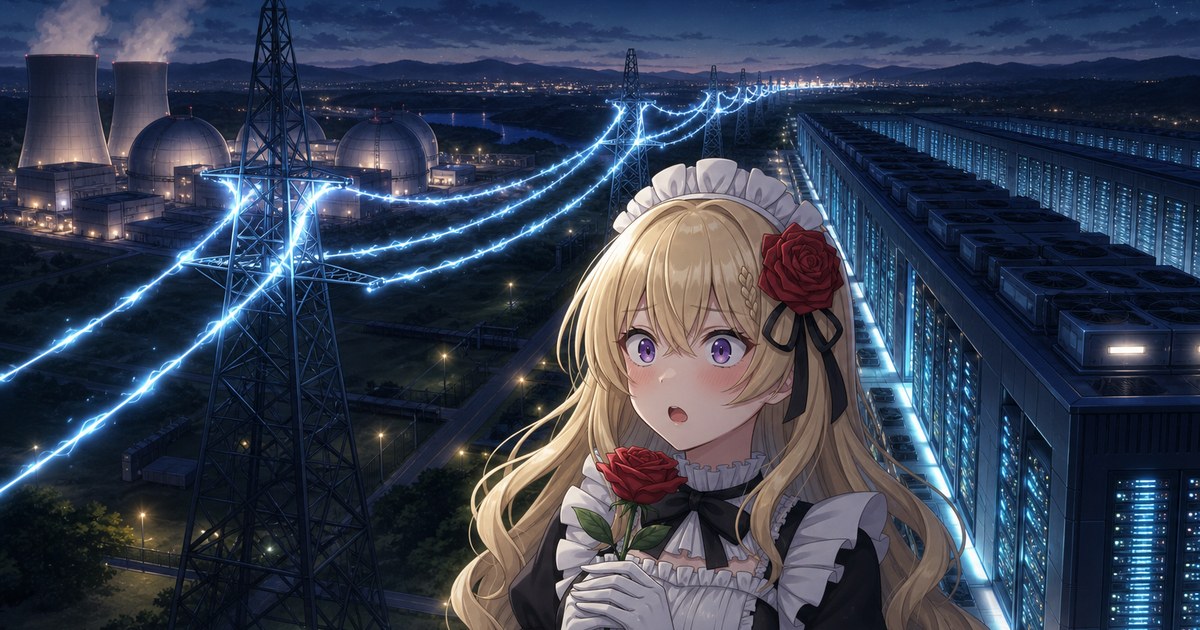 データセンターと送電網