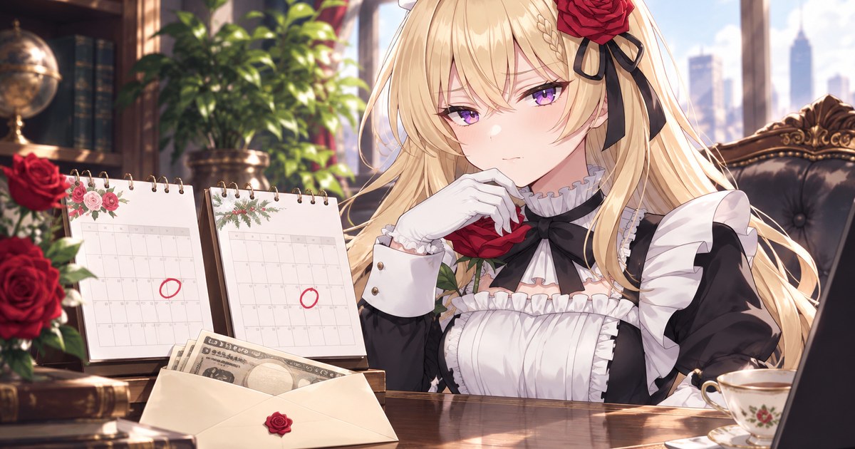 JTの配当スケジュールを確認するローゼ