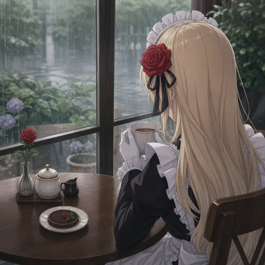 ローゼ：雨の日のティータイム