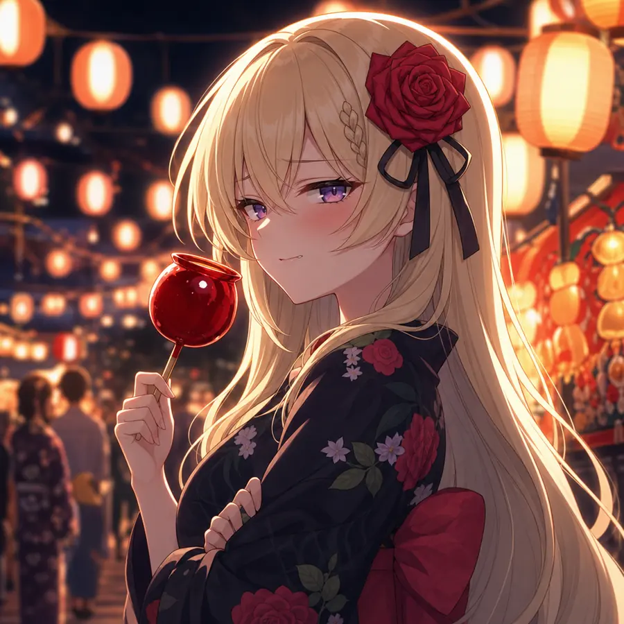 ローゼ：夏祭りの風景